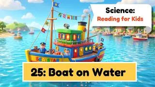 Thumbnail: I'm a Scientist 25: Boat on Water | English for Kids