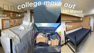 Thumbnail: college dorm move out vlog
