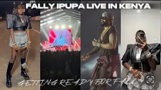 Thumbnail: VLOG: FALLY IPUPA LIVE PERFORMANCE IN KENYA| Getting Ready, Outfit 🛍️ , Photoshoot 