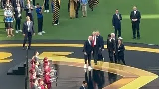 Thumbnail: President Trump Presents the FIFA World Cup Trophy to the Champions!
