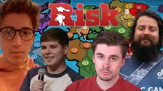 Thumbnail: Ludwig gets ganged up by Mango, Clint, and Connor (Risk)