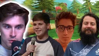 Thumbnail: Ludwig, Clint Stevens, Mango, and Connor yell at each other in Golf (GWYF)