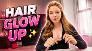 Thumbnail: "Watch My Hair Glow Up! ✨😍" #fyp #hairglowup  #shorts 