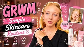 Thumbnail: GRWM: My Simple Skincare Routine 💕 #GRWM #shorts 