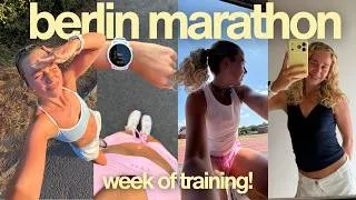 Thumbnail: A WEEK TRAINING FOR BERLIN MARATHON 2026