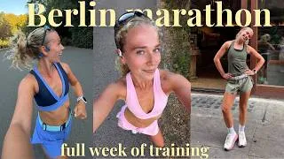 Thumbnail: A WEEK OF WORKOUTS TRAINING FOR BERLIN MARATHON 2026