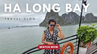 Thumbnail: Ha Long Bay LUXURY Day Cruise 🇻🇳: 5-Star Experience with a Pool & DJ! How To Book | Hyped or Worth?