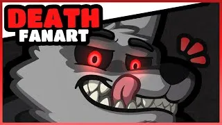 Thumbnail: Wolf Death Puss In Boots 🔶 Furry Fanart Furry 🔶 Speedpaint