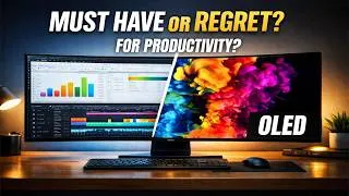 Thumbnail: Best Oled monitors for productivity | 2026 | (+31% efficiency)