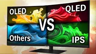 Thumbnail: OLED vs IPS vs QLED & others… | Don't buy the wrong Panel!