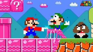 Thumbnail: Mario Uses BUBBLE GUM to CHEAT in Super Mario Party Extreme PRANK!
