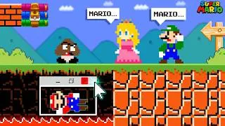 Thumbnail: Mario Gets Help from Windows 10 to Beat Extreme CAMO PRANK in Mario Hide and Seek!