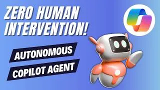 Thumbnail: Build Your First Autonomous Agent in Copilot Studio | Beginner Guide