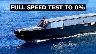 Thumbnail: I Ran My Solar Boat to 0% Battery - Here's What Happened