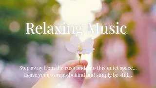 Thumbnail: Step Into the Quiet Space ✨ Relaxing Piano Music for Stress & Anxiety Relief
