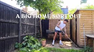 Thumbnail: A BIG HOME SORT OUT & CLEAN | Painting, Gardening & Cooking | WEEKEND VLOG