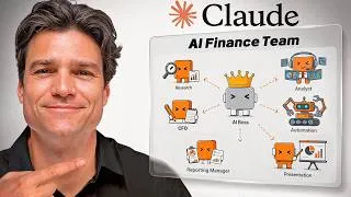 Thumbnail: I Built a Complete AI Finance Team With Claude (Full Tutorial)