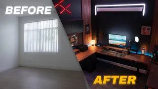 Thumbnail: I Spent 182 Days Building My ULTIMATE Dream Home Office & Desk Setup