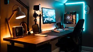 Thumbnail: My DIY DREAM Desk Setup Tour  2022 - Clean and Cozy