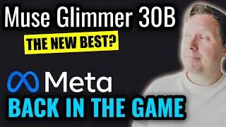 Thumbnail: Meta Muse Glimmer 30B tested - 16GB Local LLM setup