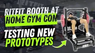 Thumbnail: Testing New Prototypes at Home Gym Con!! | RitFit Booth 2026