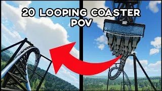 Thumbnail: World's First 20 Looping Coaster POV | Planet Coaster 2
