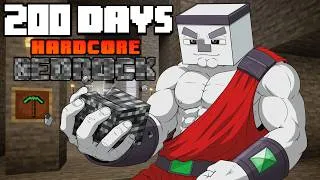 Thumbnail: 200 Days - [HARDCORE BEDROCK MINECRAFT]