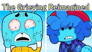 Thumbnail: FNF THE GRIEVING IS BACK! Elmore Ending Pain 3.0 Reimagined (Guilt - The Grieving Creepypasta)