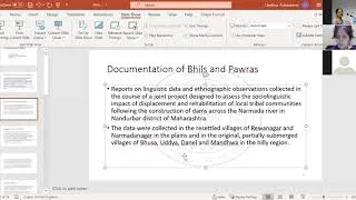 Thumbnail: Dr. Chaithra Puttaswamy talks abt linguistic identity @UniversityOfLucknow
