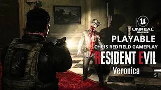 Thumbnail: Resident Evil Code Veronica Remake Chris Redfield Gameplay & Ashford Mansion Showcase