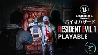 Thumbnail: Resident Evil 1 Remake   Chris Redfield Gameplay Unreal Engine 5 Concept