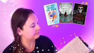 Thumbnail: ASMR | Reading Wrap Up 📚 19 Books I Read in February!! Whispering, tapping, scratching, tracing