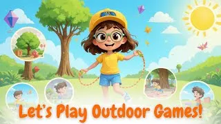 Thumbnail: Fun Outdoor Games for Kids! | Learn and Play with Lulu