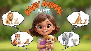 Thumbnail: Baby Animal Names for Kids | Learn Fun Animal Baby Names with Lulu!