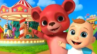 Thumbnail: The Bear Went to the Carnival! | Playtime with Coco & Animals | LuLu LaLa Learning Rhymes & Songs