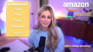 Thumbnail: Making One of My Viewer's Days :) | Amazon Off to College Giveaway
