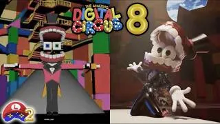 Thumbnail: Caine's song sequence from behind the scenes - THE AMAZING DIGITAL CIRCUS: Episode 8