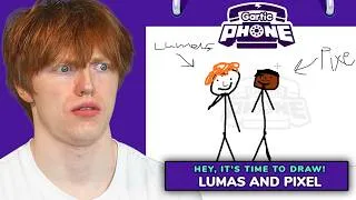 Thumbnail: LUMAS PLAYING GARTIC PHONE WITH CHAT (weird drawings only)