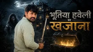 Thumbnail: भूतिया हवेली का खजाना 😱 | एक खतरनाक राज़ | Horror Adventure Movie | Lumia Dusk Story #shortfilm