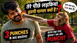 Thumbnail: Bandar Ko Mila Mera Secret 😂🔥 | Funny Viral Video | Shrarti Bandar Rencho #perfume #monkey