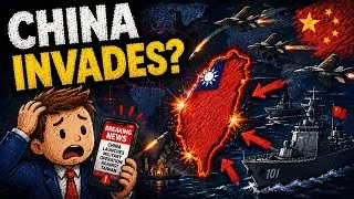 Thumbnail: What If China Invades Taiwan Tomorrow? | The Global Crisis That Changes Everything