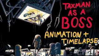 Thumbnail: What if Taxman was a boss in REPO? [Animation + Timelapse]