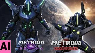 Thumbnail: Metroid Prime 4 & Hunters. - VS. Sylux (AI Mashup)