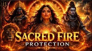 Thumbnail: 🔥 Sacred Fire Protection | Powerful Mantra for Cleansing Negative Energy | Durga • Kali • Shiva