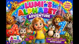 Thumbnail: Lumi's Alphabet Adventure | ABC Song for Kids 🌈✨ | Learn ABC with Lumi