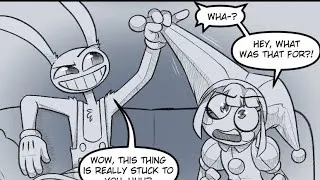 Thumbnail: Pomni and Jax in the TV Room | TADC AU | The Amazing Digital Circus Comic Dub