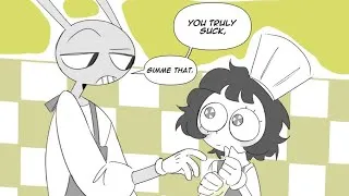 Thumbnail: Pomni And Jax “Cooking Adventure” | The Amazing Digital Circus Comic Dub