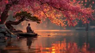 Thumbnail: Zen Meditation Music ~ Relaxing Music for Stress Relief & Deep Sleep under Cherry Blossoms