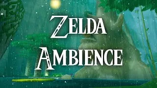 Thumbnail: Zelda Wind Waker | Forest Haven 🌧️ Rain Ambience [3H]