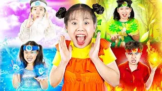 Thumbnail: My New Friends Are Fire, Water, Air and Earth | Four Elements Against Villains!